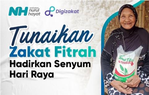 Tunaikan Zakat Fitrah Rp 55.000/ orang